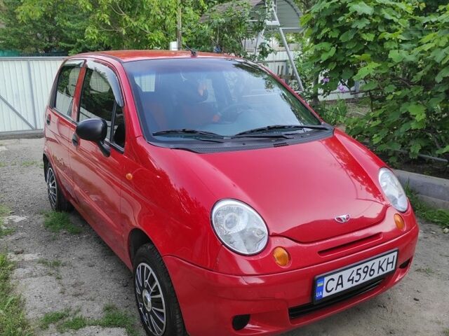 Червоний Деу Матіз, об'ємом двигуна 0.8 л та пробігом 66 тис. км за 2900 $, фото 1 на Automoto.ua
