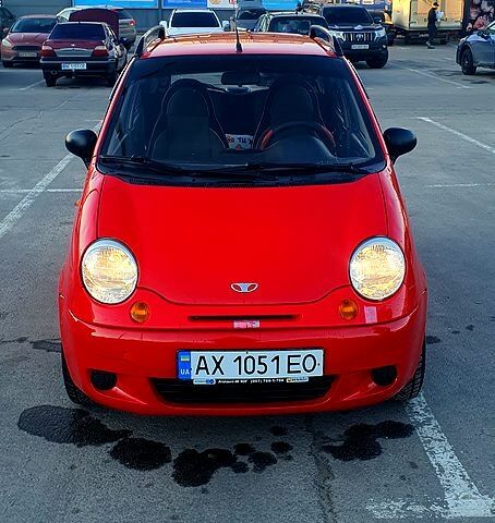 Червоний Деу Матіз, об'ємом двигуна 0.8 л та пробігом 125 тис. км за 2500 $, фото 1 на Automoto.ua