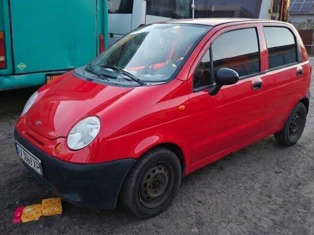 Красный Дэу Матиз, объемом двигателя 8 л и пробегом 1 тыс. км за 1608 $, фото 1 на Automoto.ua