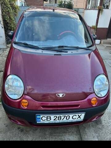 Красный Дэу Матиз, объемом двигателя 0.8 л и пробегом 57 тыс. км за 3000 $, фото 1 на Automoto.ua