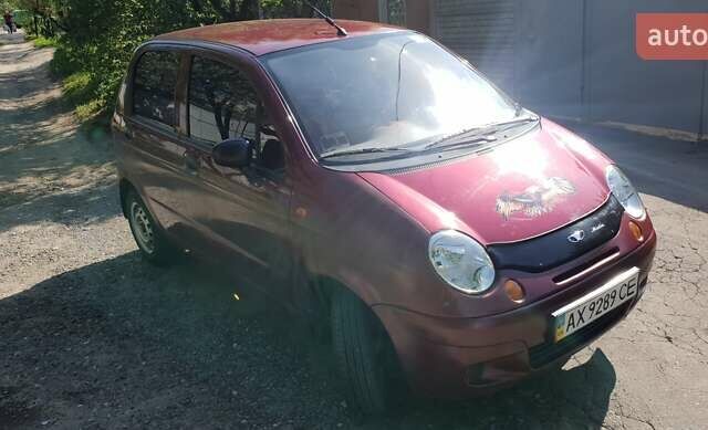 Червоний Деу Матіз, об'ємом двигуна 0.8 л та пробігом 30 тис. км за 2500 $, фото 1 на Automoto.ua