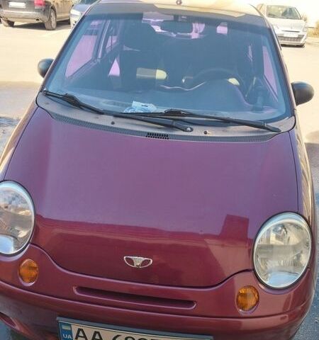 Красный Дэу Матиз, объемом двигателя 0.8 л и пробегом 119 тыс. км за 2800 $, фото 1 на Automoto.ua