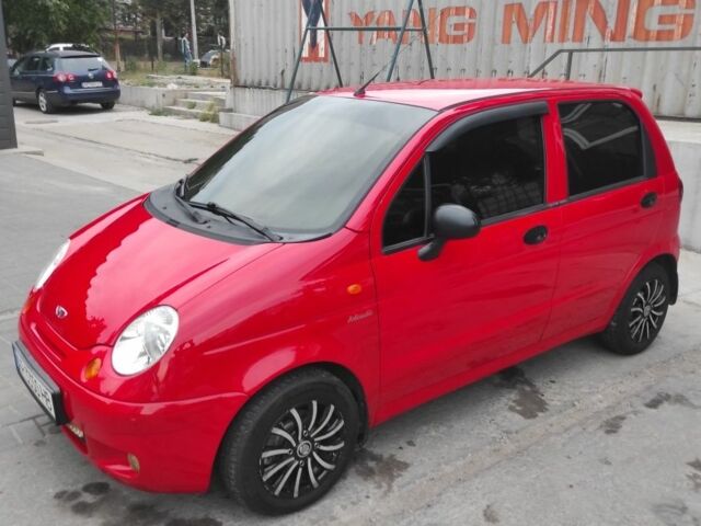 Червоний Деу Матіз, об'ємом двигуна 0.8 л та пробігом 150 тис. км за 3800 $, фото 1 на Automoto.ua