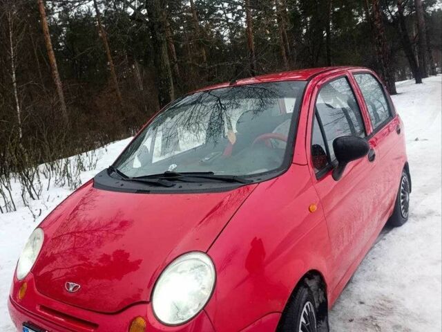 Красный Дэу Матиз, объемом двигателя 0.8 л и пробегом 2 тыс. км за 3800 $, фото 1 на Automoto.ua