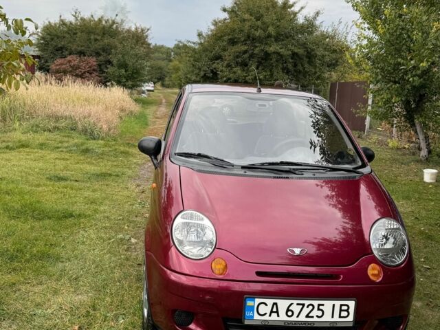 Красный Дэу Матиз, объемом двигателя 0.8 л и пробегом 41 тыс. км за 3000 $, фото 1 на Automoto.ua