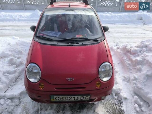 Червоний Деу Матіз, об'ємом двигуна 0.8 л та пробігом 146 тис. км за 3000 $, фото 1 на Automoto.ua