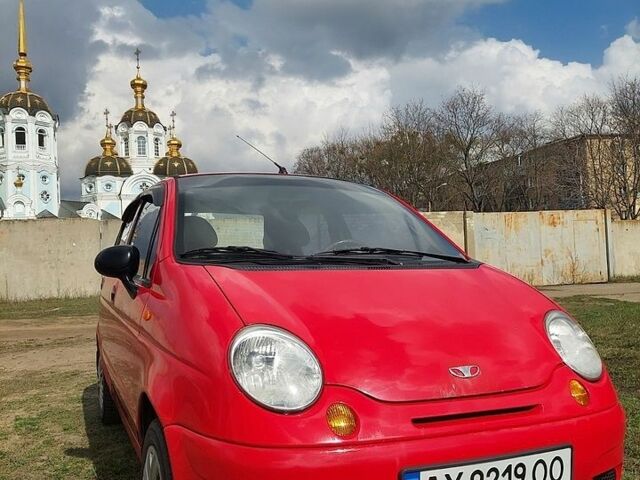 Красный Дэу Матиз, объемом двигателя 0.8 л и пробегом 115 тыс. км за 2800 $, фото 1 на Automoto.ua