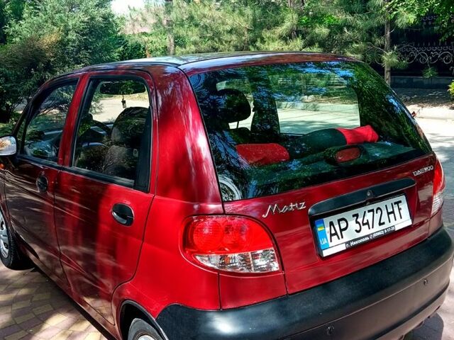 Красный Дэу Матиз, объемом двигателя 0.8 л и пробегом 80 тыс. км за 2800 $, фото 1 на Automoto.ua