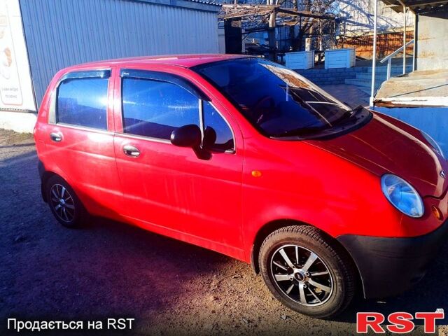 Червоний Деу Матіз, об'ємом двигуна 0.8 л та пробігом 80 тис. км за 3500 $, фото 1 на Automoto.ua