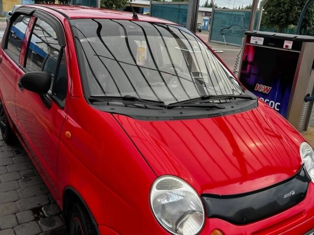 Червоний Деу Матіз, об'ємом двигуна 0.8 л та пробігом 94 тис. км за 2300 $, фото 1 на Automoto.ua