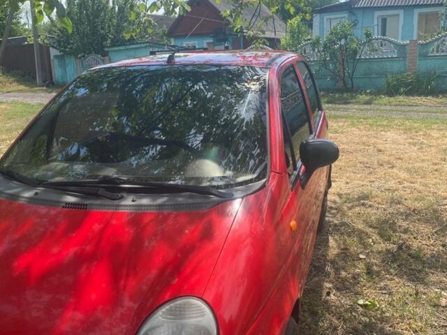 Червоний Деу Матіз, об'ємом двигуна 0.8 л та пробігом 65 тис. км за 2500 $, фото 1 на Automoto.ua