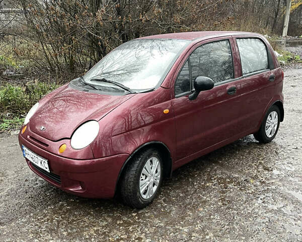 Червоний Деу Матіз, об'ємом двигуна 0.8 л та пробігом 177 тис. км за 1700 $, фото 1 на Automoto.ua