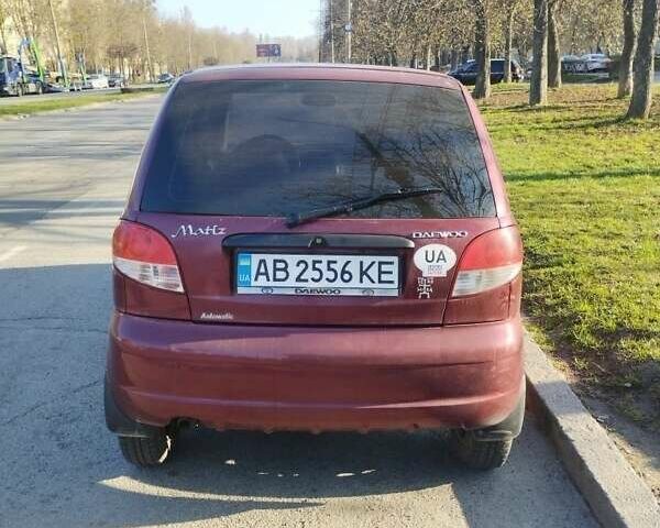 Красный Дэу Матиз, объемом двигателя 0.8 л и пробегом 65 тыс. км за 3200 $, фото 1 на Automoto.ua