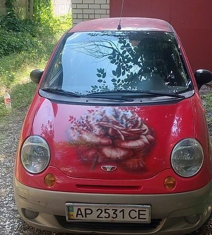 Красный Дэу Матиз, объемом двигателя 1 л и пробегом 46 тыс. км за 3000 $, фото 1 на Automoto.ua