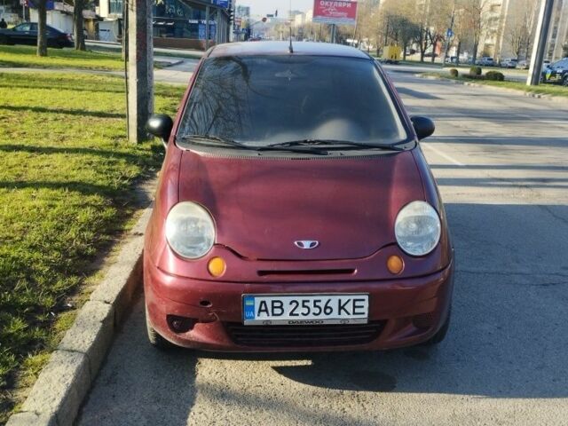 Красный Дэу Матиз, объемом двигателя 0.8 л и пробегом 65 тыс. км за 3200 $, фото 1 на Automoto.ua