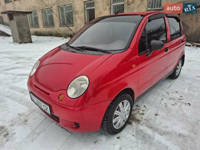 Червоний Деу Матіз, об'ємом двигуна 0.8 л та пробігом 126 тис. км за 2200 $, фото 1 на Automoto.ua