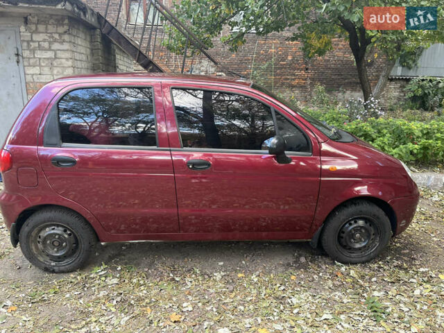 Красный Дэу Матиз, объемом двигателя 0.8 л и пробегом 29 тыс. км за 3700 $, фото 1 на Automoto.ua