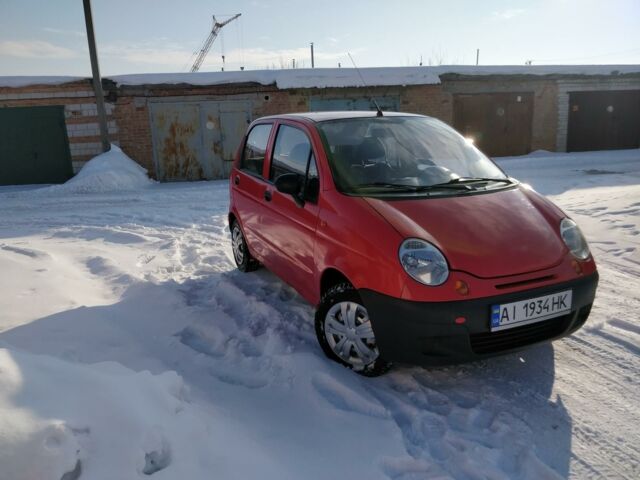 Червоний Деу Матіз, об'ємом двигуна 0.8 л та пробігом 90 тис. км за 2600 $, фото 1 на Automoto.ua