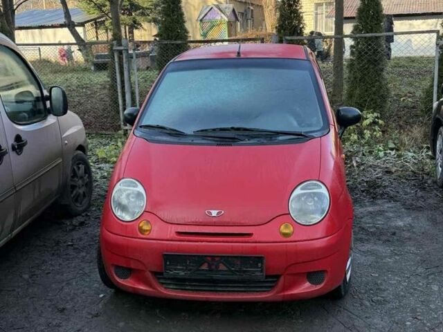 Червоний Деу Матіз, об'ємом двигуна 0.8 л та пробігом 69 тис. км за 3300 $, фото 1 на Automoto.ua