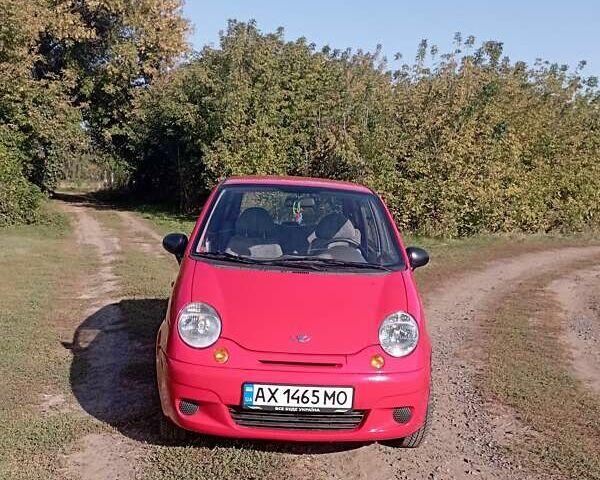 Красный Дэу Матиз, объемом двигателя 0.8 л и пробегом 92 тыс. км за 2900 $, фото 1 на Automoto.ua