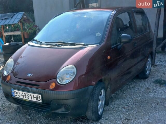 Червоний Деу Матіз, об'ємом двигуна 0.8 л та пробігом 48 тис. км за 1900 $, фото 1 на Automoto.ua