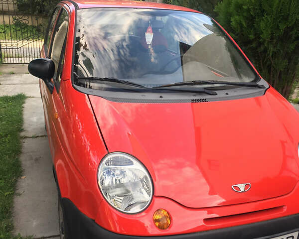 Червоний Деу Матіз, об'ємом двигуна 0.8 л та пробігом 44 тис. км за 2200 $, фото 1 на Automoto.ua