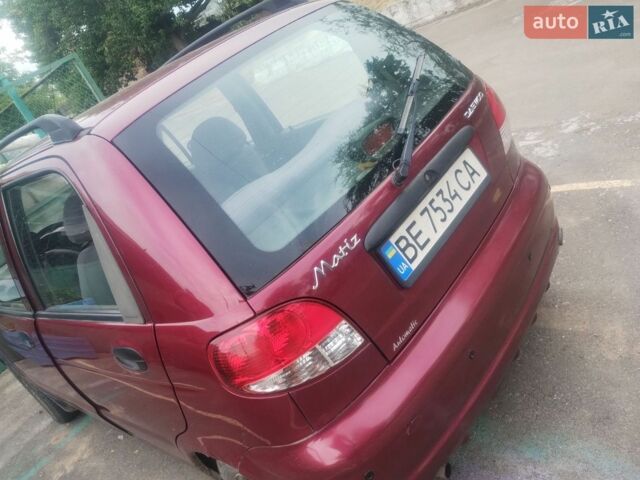 Красный Дэу Матиз, объемом двигателя 0.8 л и пробегом 104 тыс. км за 3100 $, фото 1 на Automoto.ua