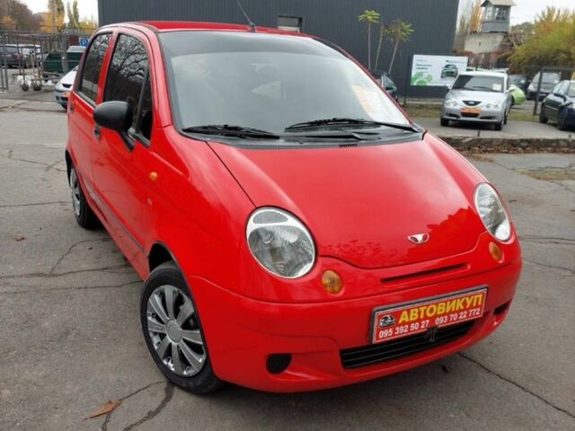Красный Дэу Матиз, объемом двигателя 0 л и пробегом 88 тыс. км за 2700 $, фото 1 на Automoto.ua