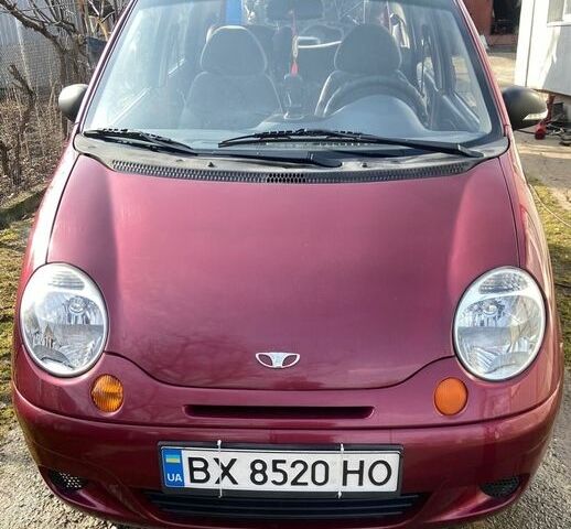 Красный Дэу Матиз, объемом двигателя 0.8 л и пробегом 102 тыс. км за 2500 $, фото 1 на Automoto.ua