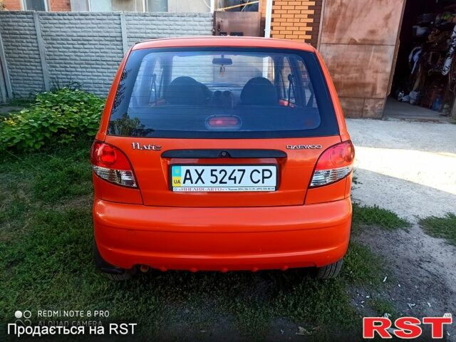 Червоний Деу Матіз, об'ємом двигуна 0.8 л та пробігом 132 тис. км за 2500 $, фото 1 на Automoto.ua