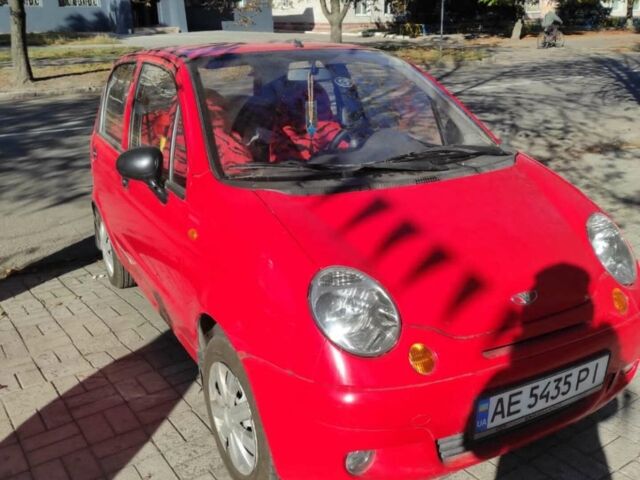Червоний Деу Матіз, об'ємом двигуна 0.8 л та пробігом 130 тис. км за 3000 $, фото 1 на Automoto.ua