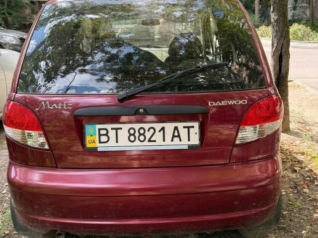 Червоний Деу Матіз, об'ємом двигуна 0.8 л та пробігом 52 тис. км за 2900 $, фото 1 на Automoto.ua
