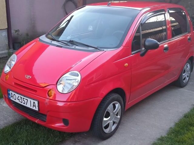 Червоний Деу Матіз, об'ємом двигуна 0.8 л та пробігом 80 тис. км за 1900 $, фото 1 на Automoto.ua