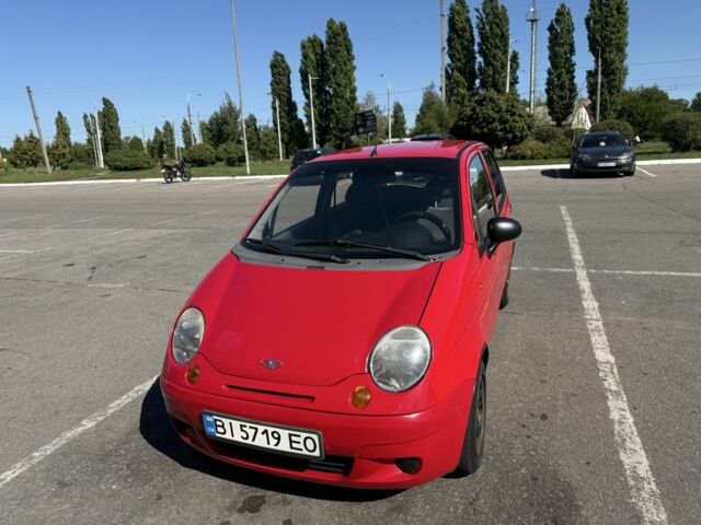 Красный Дэу Матиз, объемом двигателя 0.8 л и пробегом 88 тыс. км за 2100 $, фото 1 на Automoto.ua