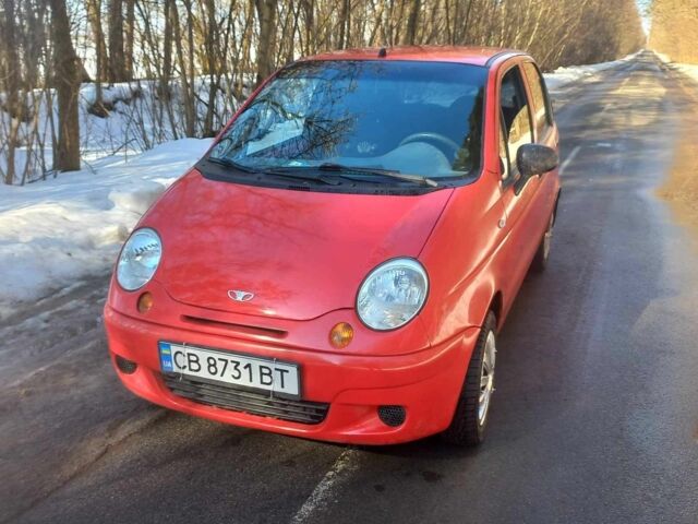 Красный Дэу Матиз, объемом двигателя 0.8 л и пробегом 83 тыс. км за 2100 $, фото 1 на Automoto.ua