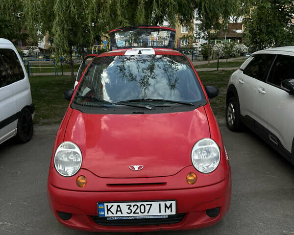 Красный Дэу Матиз, объемом двигателя 0.8 л и пробегом 254 тыс. км за 1500 $, фото 1 на Automoto.ua