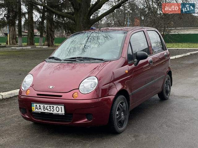 Червоний Деу Матіз, об'ємом двигуна 0.8 л та пробігом 88 тис. км за 2100 $, фото 1 на Automoto.ua