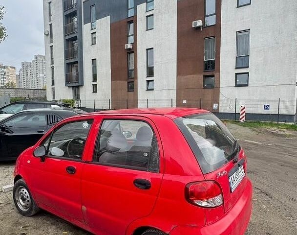 Красный Дэу Матиз, объемом двигателя 0.8 л и пробегом 71 тыс. км за 2000 $, фото 1 на Automoto.ua