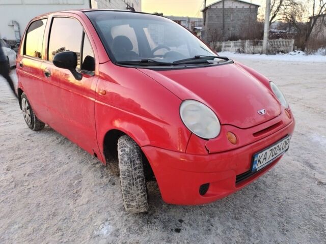 Червоний Деу Матіз, об'ємом двигуна 0.8 л та пробігом 180 тис. км за 2300 $, фото 1 на Automoto.ua