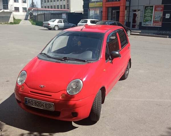 Червоний Деу Матіз, об'ємом двигуна 0.8 л та пробігом 87 тис. км за 2500 $, фото 1 на Automoto.ua