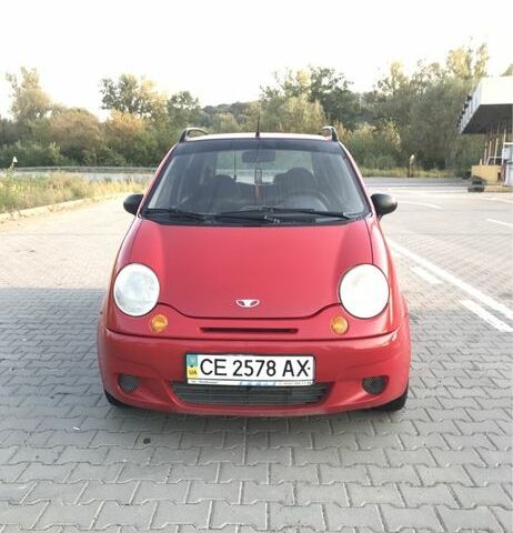 Красный Дэу Матиз, объемом двигателя 1 л и пробегом 1 тыс. км за 1350 $, фото 1 на Automoto.ua