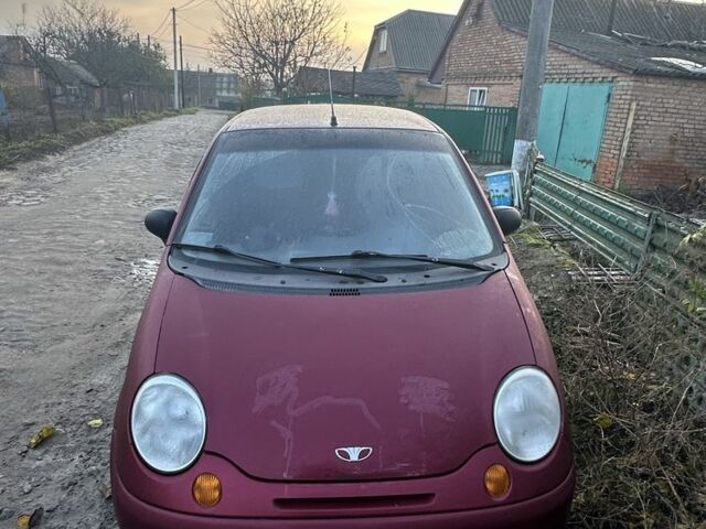 Червоний Деу Матіз, об'ємом двигуна 0.8 л та пробігом 96 тис. км за 2000 $, фото 1 на Automoto.ua