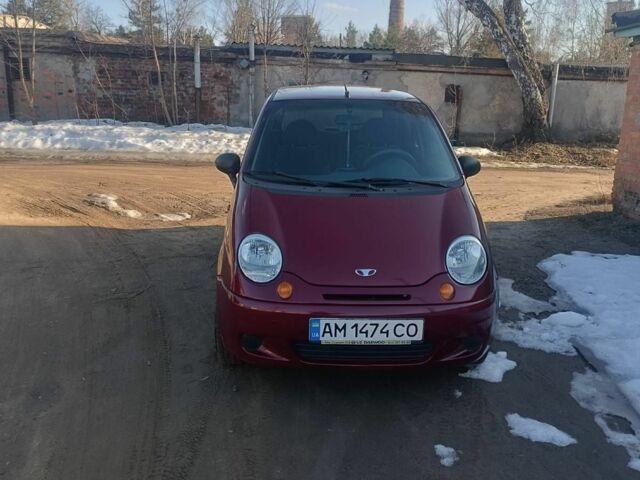 Красный Дэу Матиз, объемом двигателя 0.8 л и пробегом 132 тыс. км за 2700 $, фото 1 на Automoto.ua