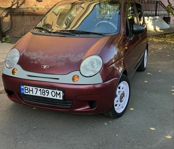 Красный Дэу Матиз, объемом двигателя 0.8 л и пробегом 3 тыс. км за 2000 $, фото 1 на Automoto.ua