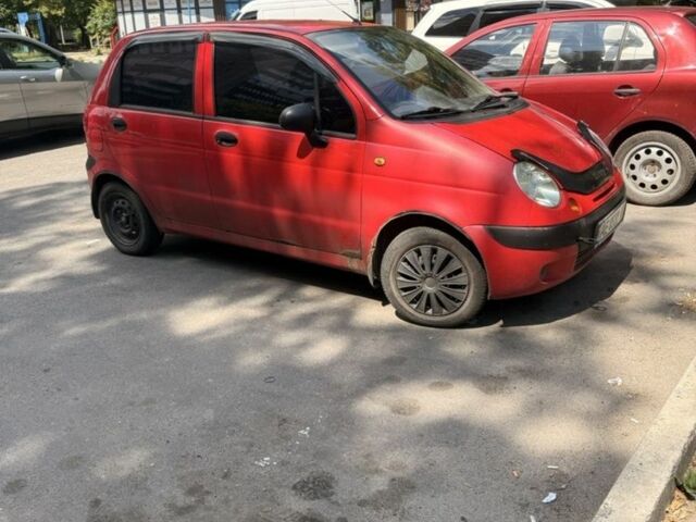 Красный Дэу Матиз, объемом двигателя 0.8 л и пробегом 105 тыс. км за 1700 $, фото 1 на Automoto.ua