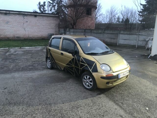 Жовтий Деу Матіз, об'ємом двигуна 0.8 л та пробігом 200 тис. км за 1585 $, фото 1 на Automoto.ua