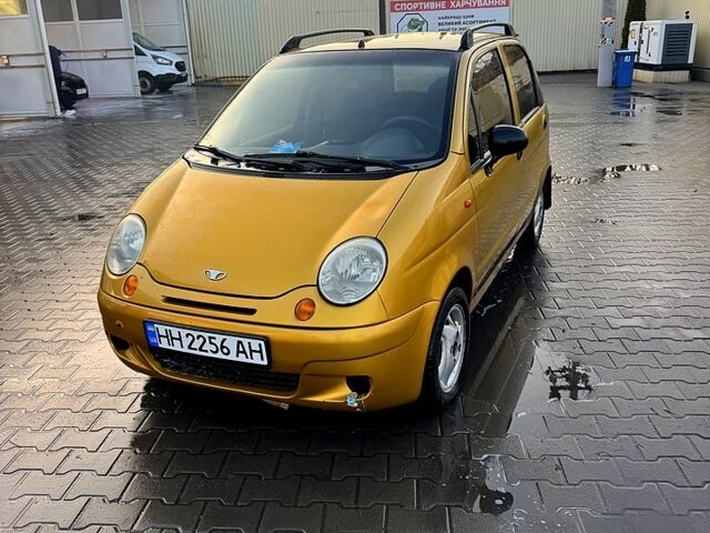 Жовтий Деу Матіз, об'ємом двигуна 0.8 л та пробігом 270 тис. км за 1300 $, фото 1 на Automoto.ua