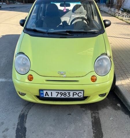 Жовтий Деу Матіз, об'ємом двигуна 0.8 л та пробігом 124 тис. км за 2350 $, фото 1 на Automoto.ua