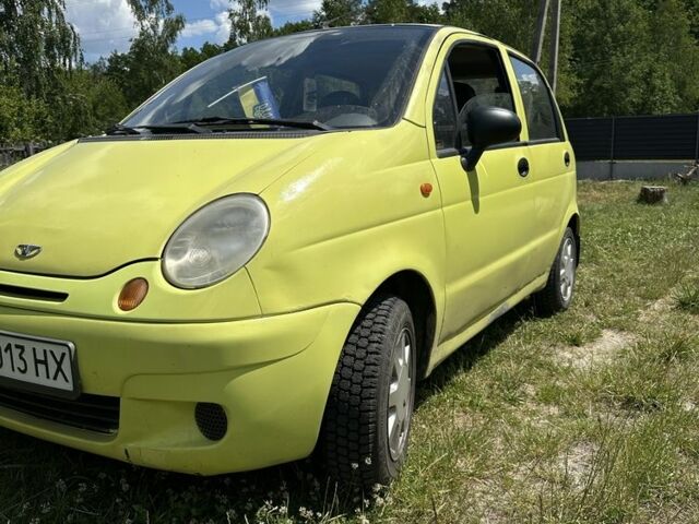 Жовтий Деу Матіз, об'ємом двигуна 0.8 л та пробігом 183 тис. км за 1300 $, фото 1 на Automoto.ua