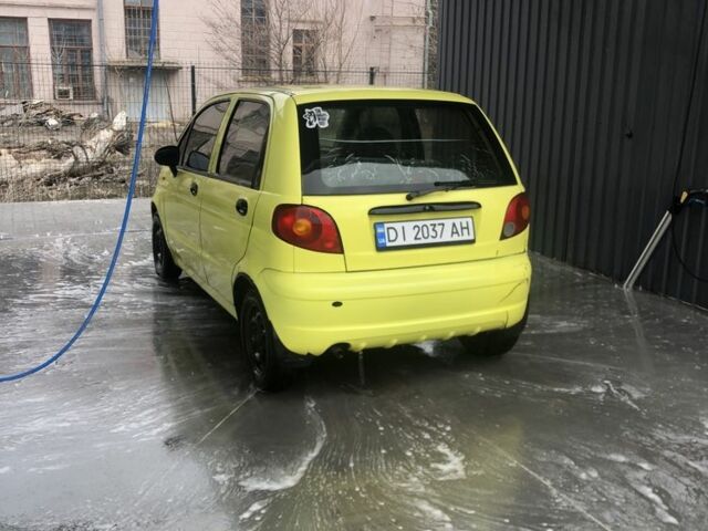 Жовтий Деу Матіз, об'ємом двигуна 0.8 л та пробігом 180 тис. км за 1500 $, фото 1 на Automoto.ua
